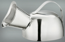 ORINAL PARA MUJER DE ACERO INOXIDABLE